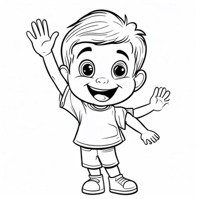 My Body & Me coloring page